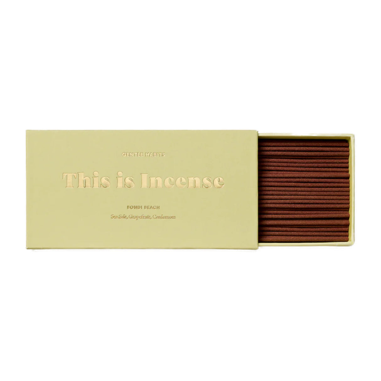 Gentle Habits This is Incense Bondi Beach, 60pcs Incense