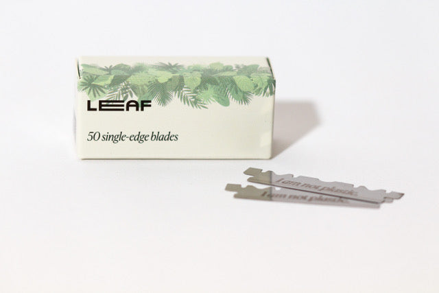 Leaf Shave Single Edge Blades (50) Razors & Razor Blades