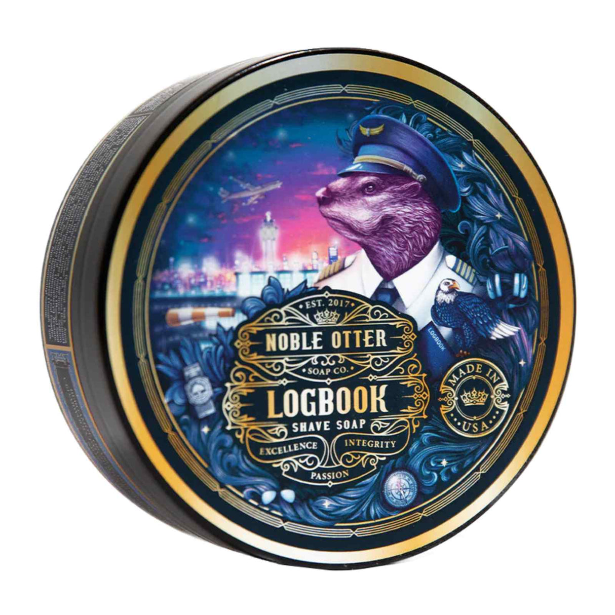 Noble Otter Logbook Shaving Soap, 118ml Shaving Cream