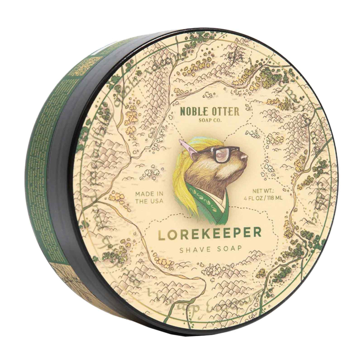 Noble Otter Lorekeeper Shaving Soap, 118ml Shaving Cream