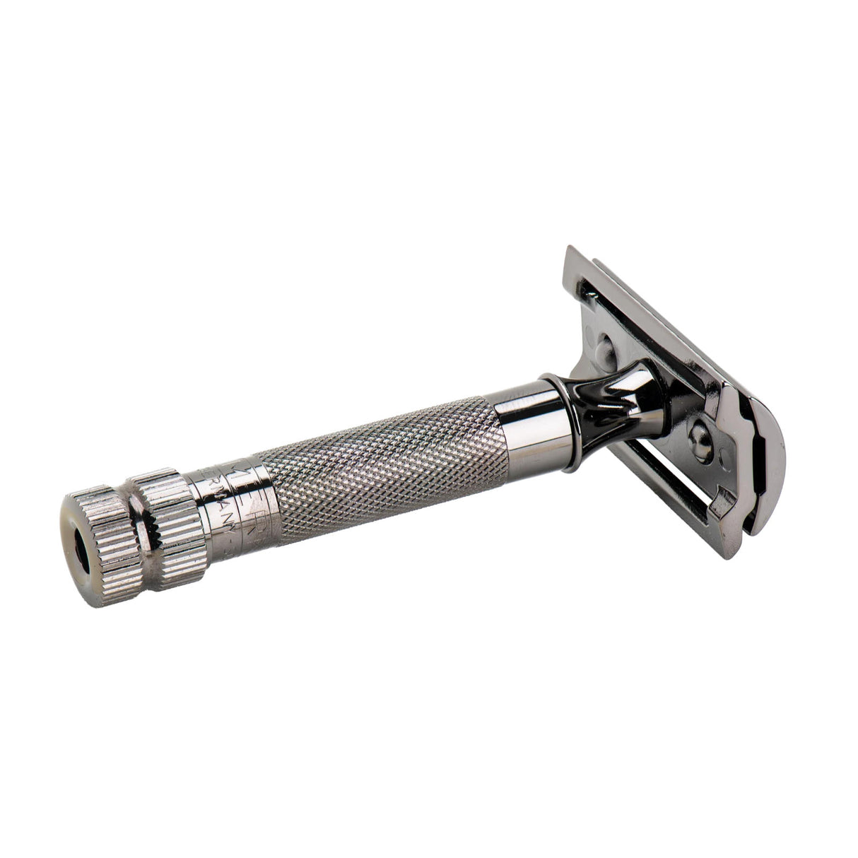 Merkur 34C Heavy Duty Safety Razor Metallic Grey Razors & Razor Blades