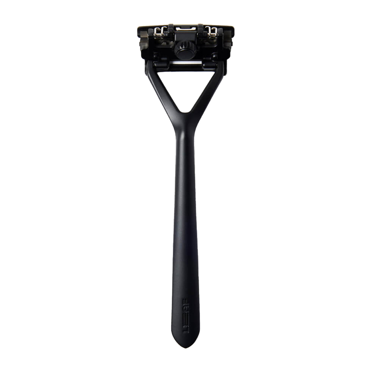 The Leaf Razor Three-Blade Pivoting-Head Razor Black Razors & Razor Blades