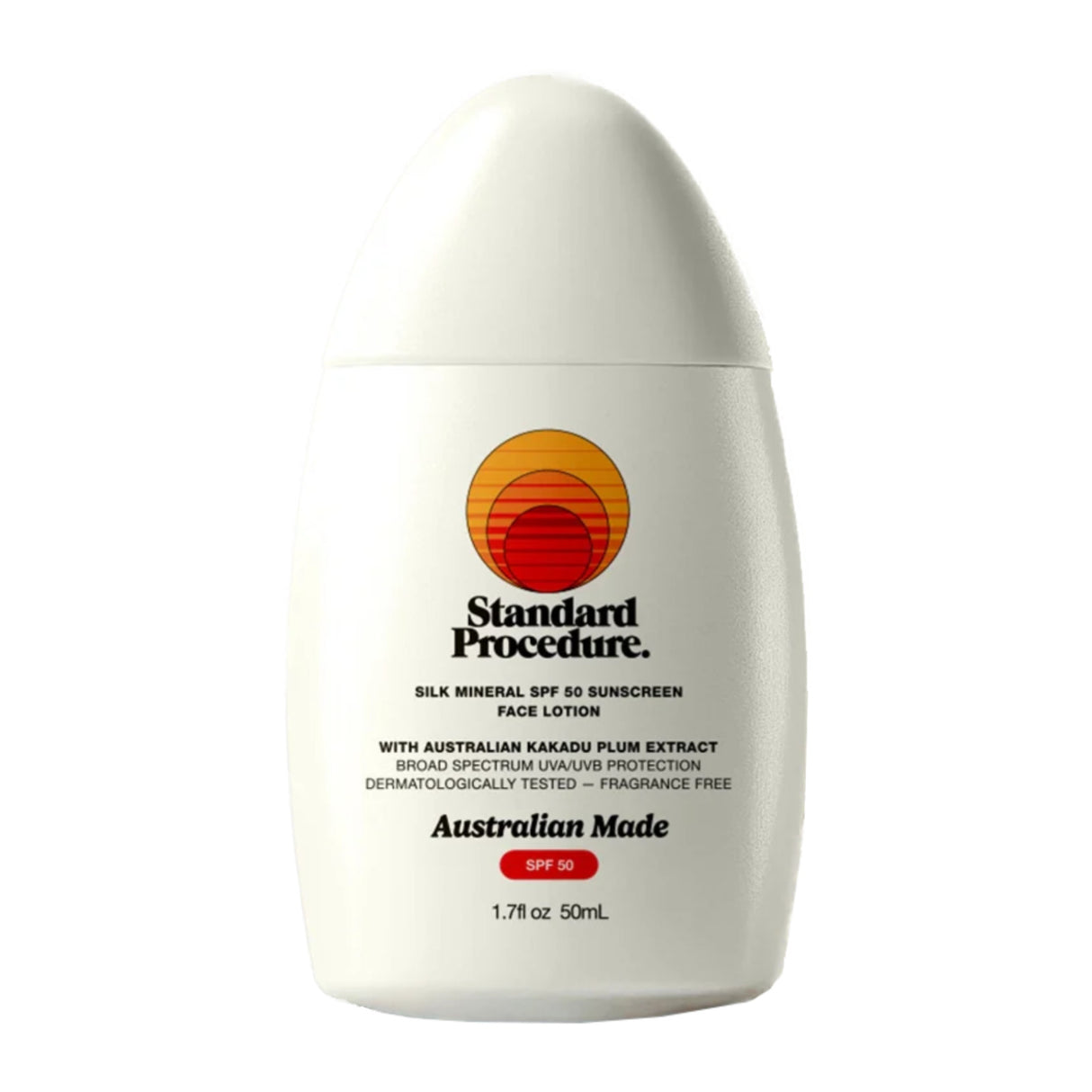 Standard Procedure Silk Mineral SPF50 Sunscreen, 50ml Sunscreen