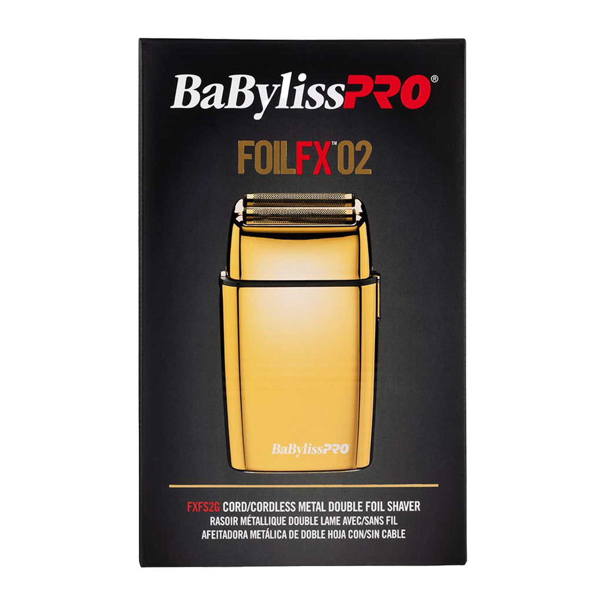 BaByliss PRO FoilFX02 Metal Double Foil Shaver Hair Clippers & Trimmers