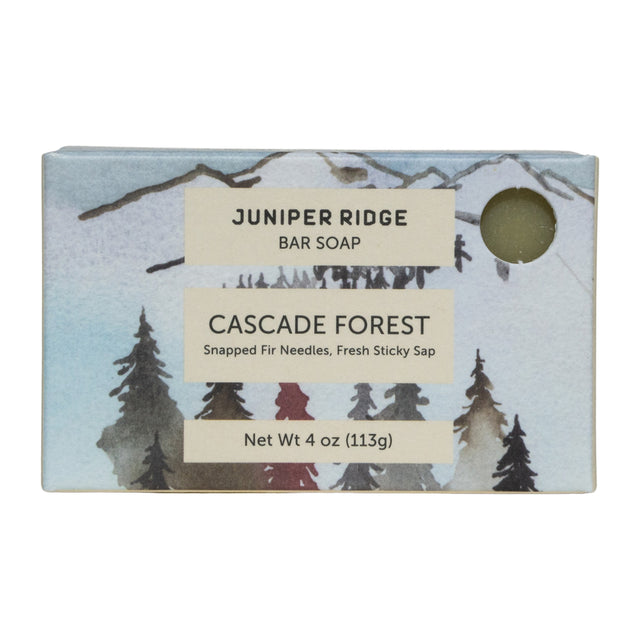 Juniper Ridge Cascade Forest Soap, 113g Bar Soap