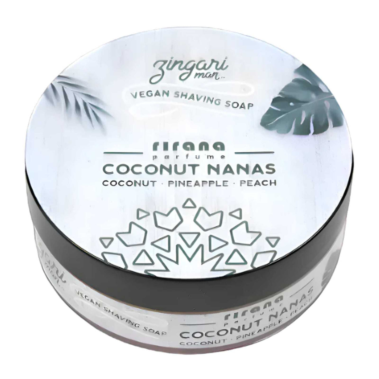 Zingari Man Coconut Nanas Vegan Shaving Soap, 142g Shaving Cream