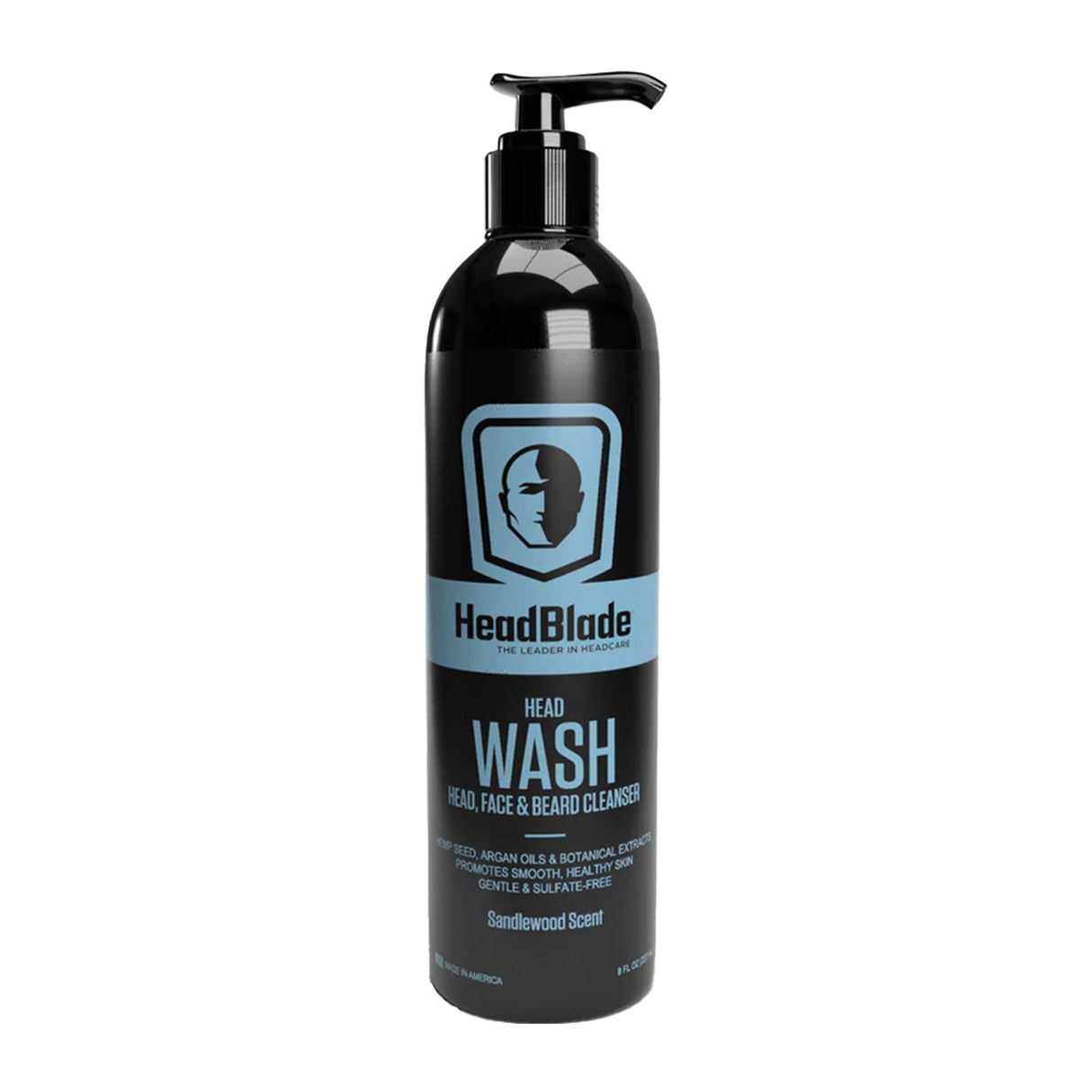 HeadBlade HeadWash Head, Face & Beard Cleanser, 237ml Facial Cleansers