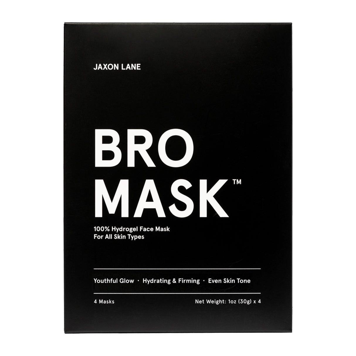 Jaxon Lane Bro Mask Face Mask 4 Pack Skin Care Masks & Peels