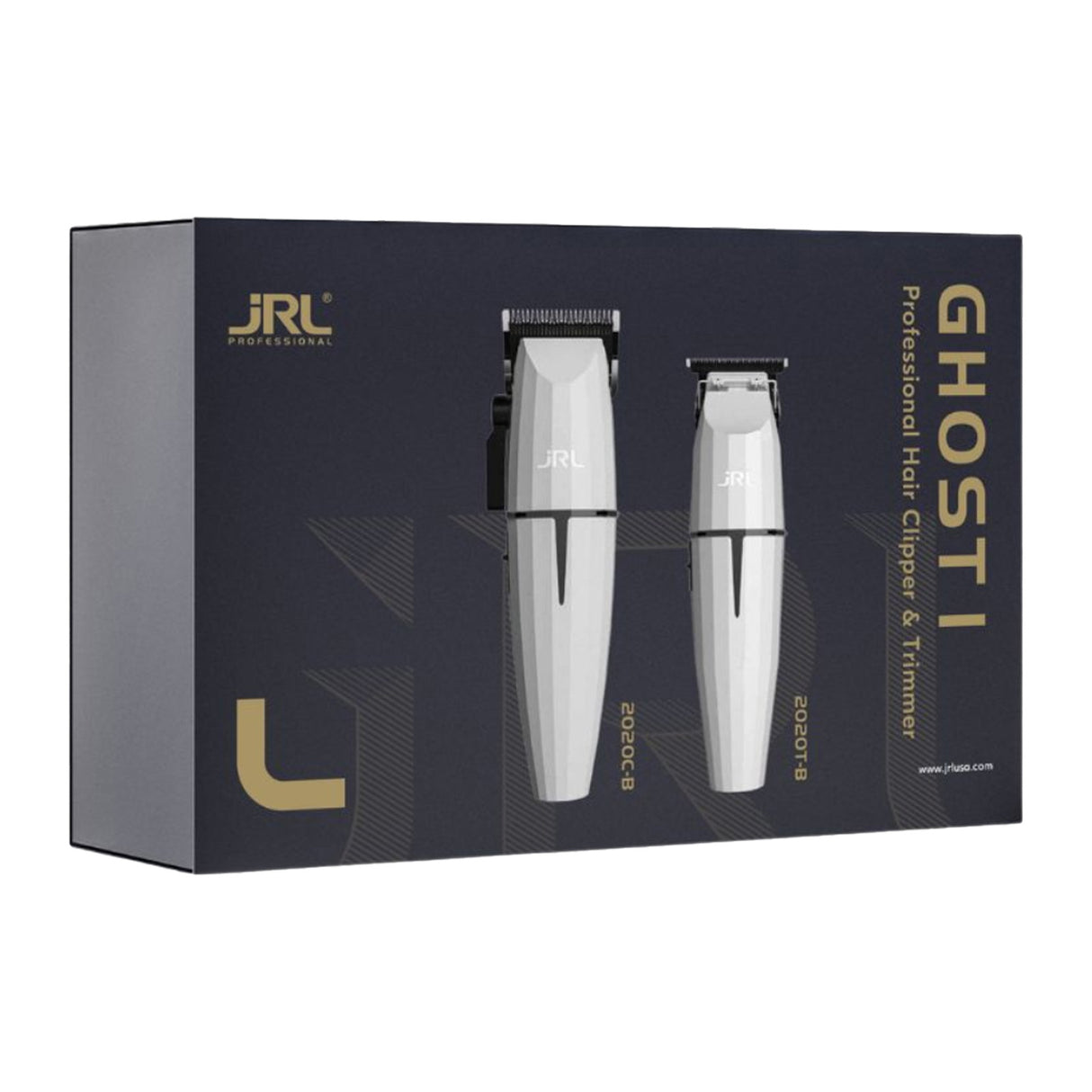 JRL Onyx White GHOST Kit Duo Hair Clippers & Trimmers