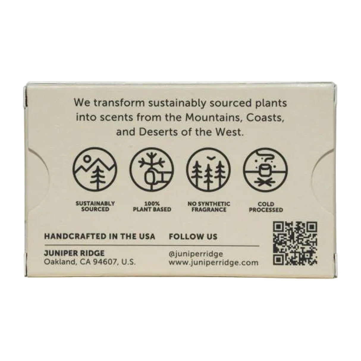 Juniper Ridge White Sage Soap, 113g Bar Soap