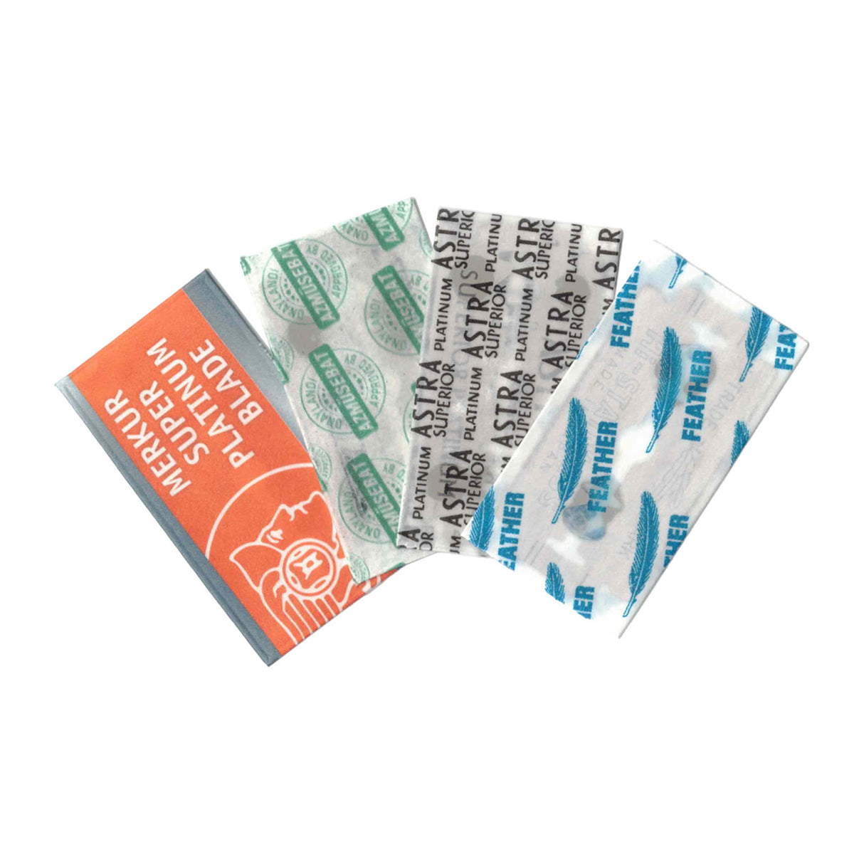 Double Edge Blade Sampler Pack Razors & Razor Blades