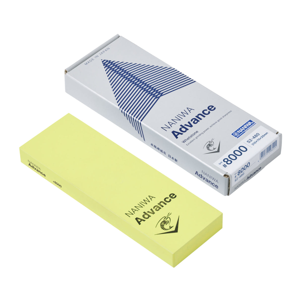 Naniwa S2 Advance Super Stone: 8000 Grit Knife Sharpeners