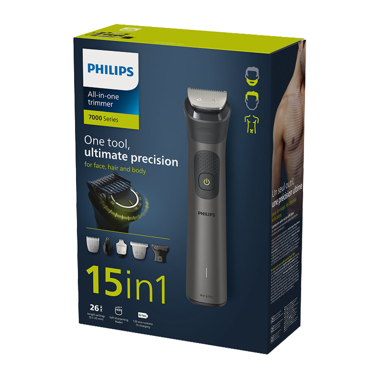Philips All-in-One Trimmer 7000 Series 15-in-1 Hair Clippers & Trimmers