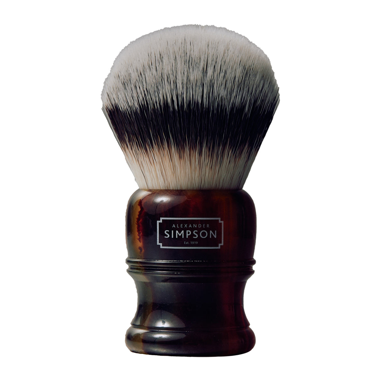 Simpsons Trafalgar T3 Synthetic Shaving Brush Tortoiseshell Shaving Brushes