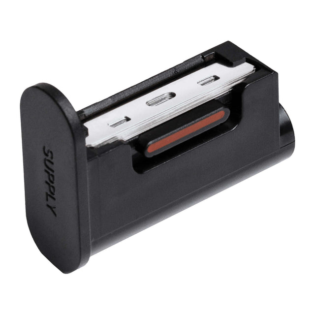 Supply The Single Edge Max Blade Refill: Black Label Razors & Razor Blades