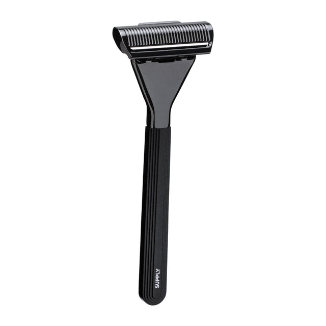 Supply The Single Edge Max Razor Jet Black Razors & Razor Blades
