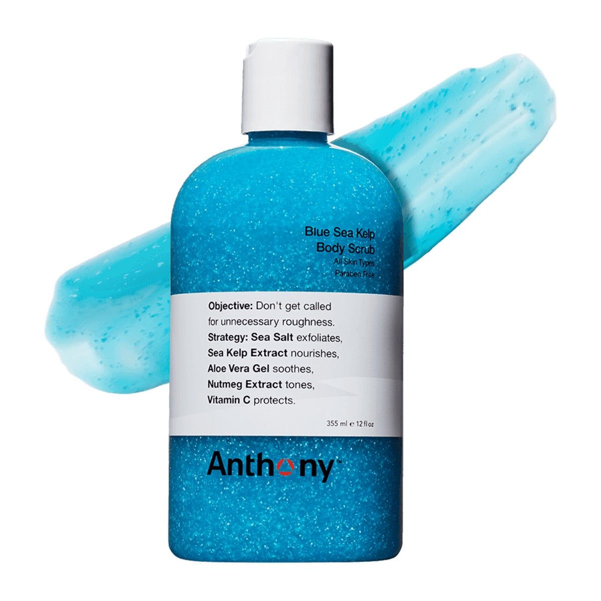 Anthony Blue Sea Kelp Body Scrub, 355ml Body Wash
