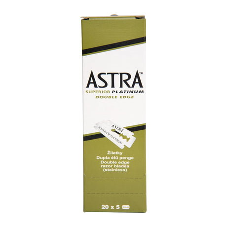 Astra Superior Platinum Double Edge Blades (100) Razors & Razor Blades
