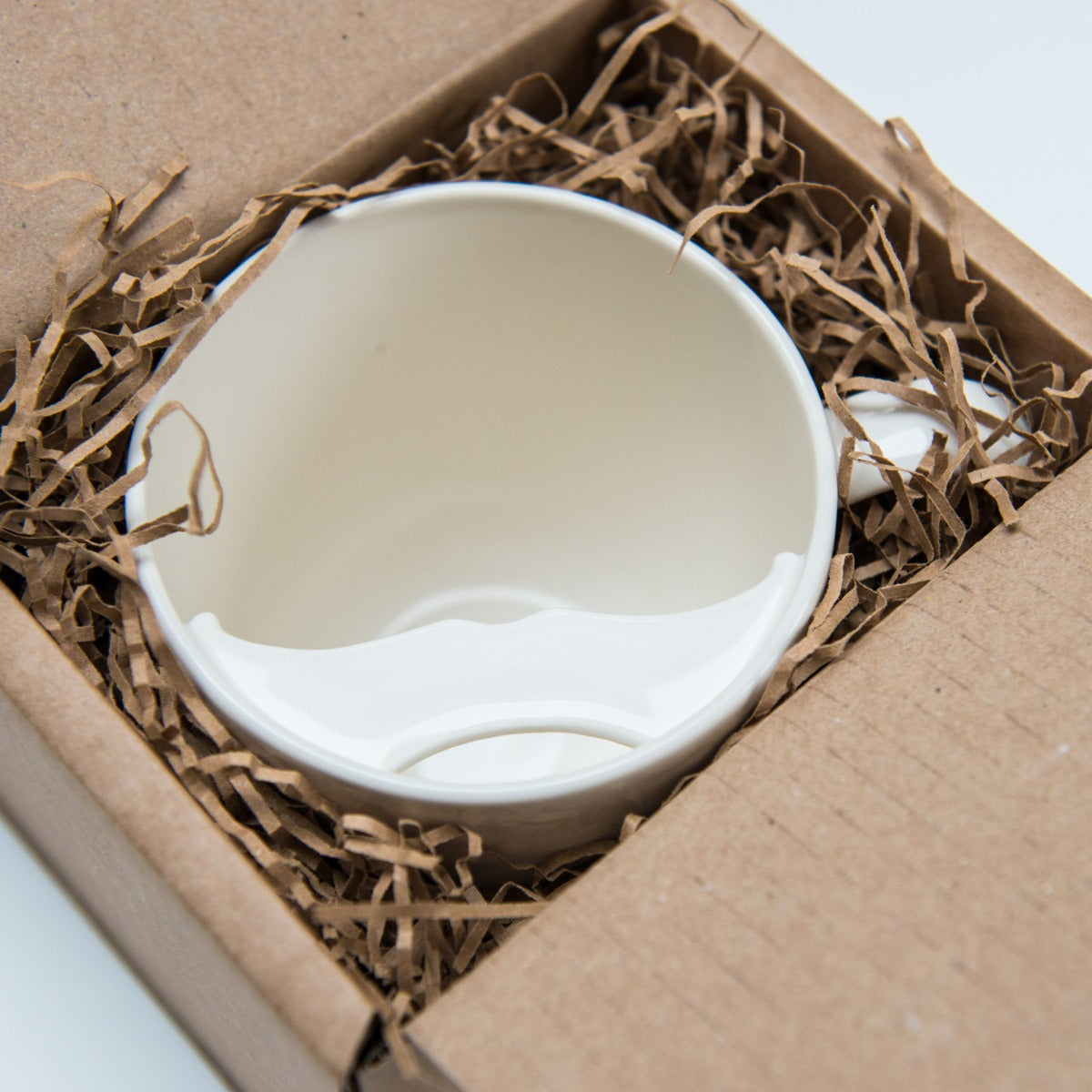 Captain Fawcett's Moustache Guard Cup (Right Handed) Mugs