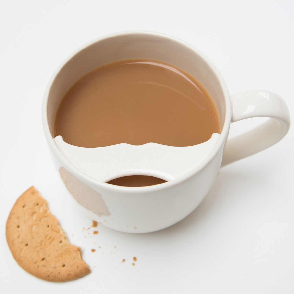 Captain Fawcett's Moustache Guard Cup (Right Handed) Mugs
