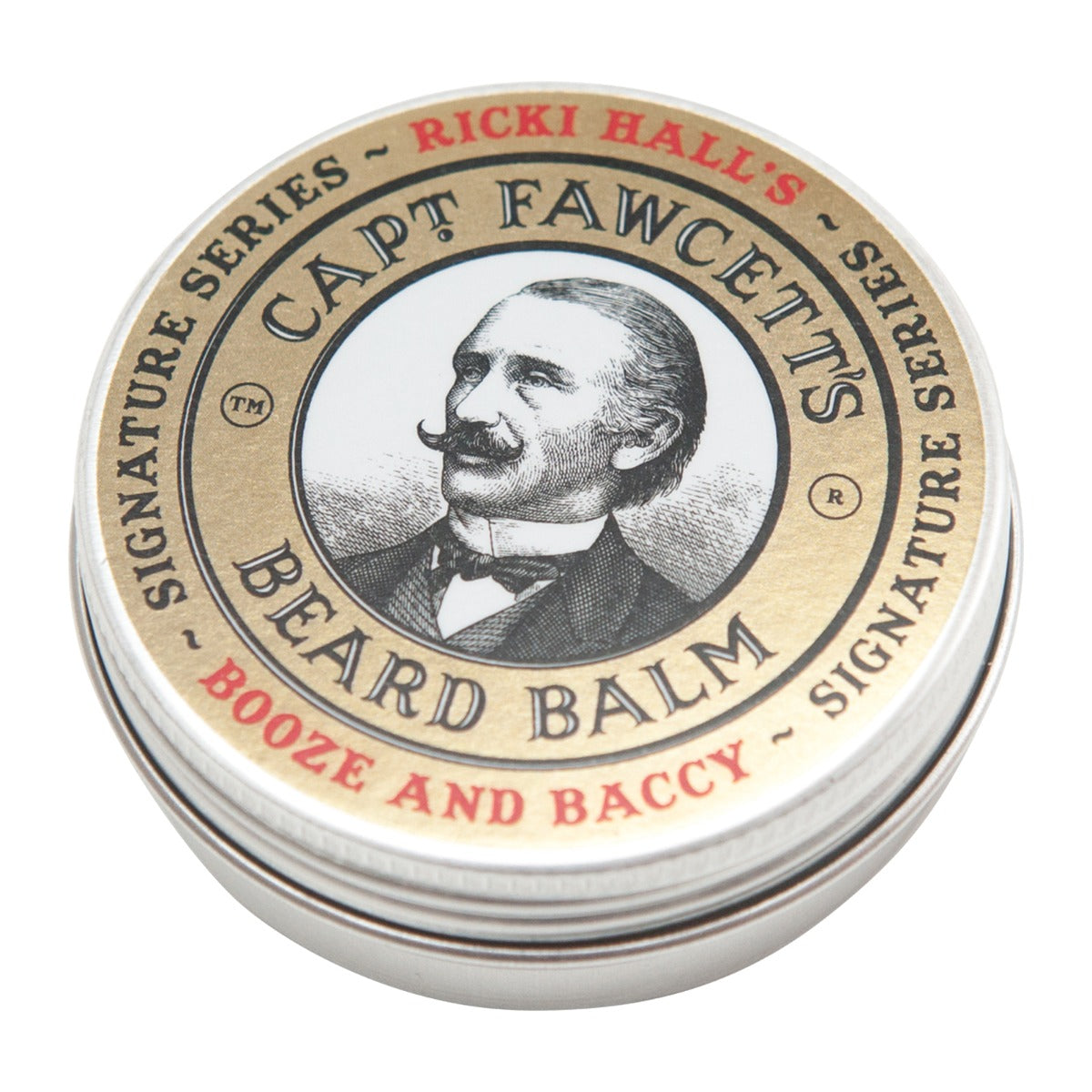 Captain Fawcett's Booze & Baccy Beard Balm by Ricki Hall, 60ml Hair Styling Products
