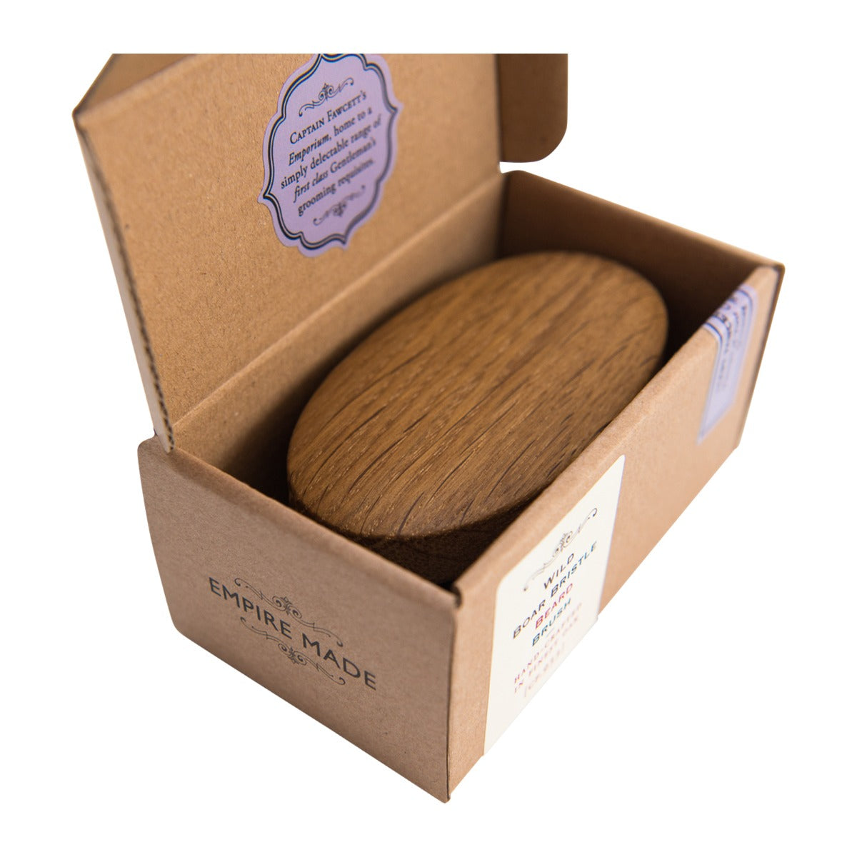 Captain Fawcett's Wild Boar Bristle Beard Brush Combs & Brushes