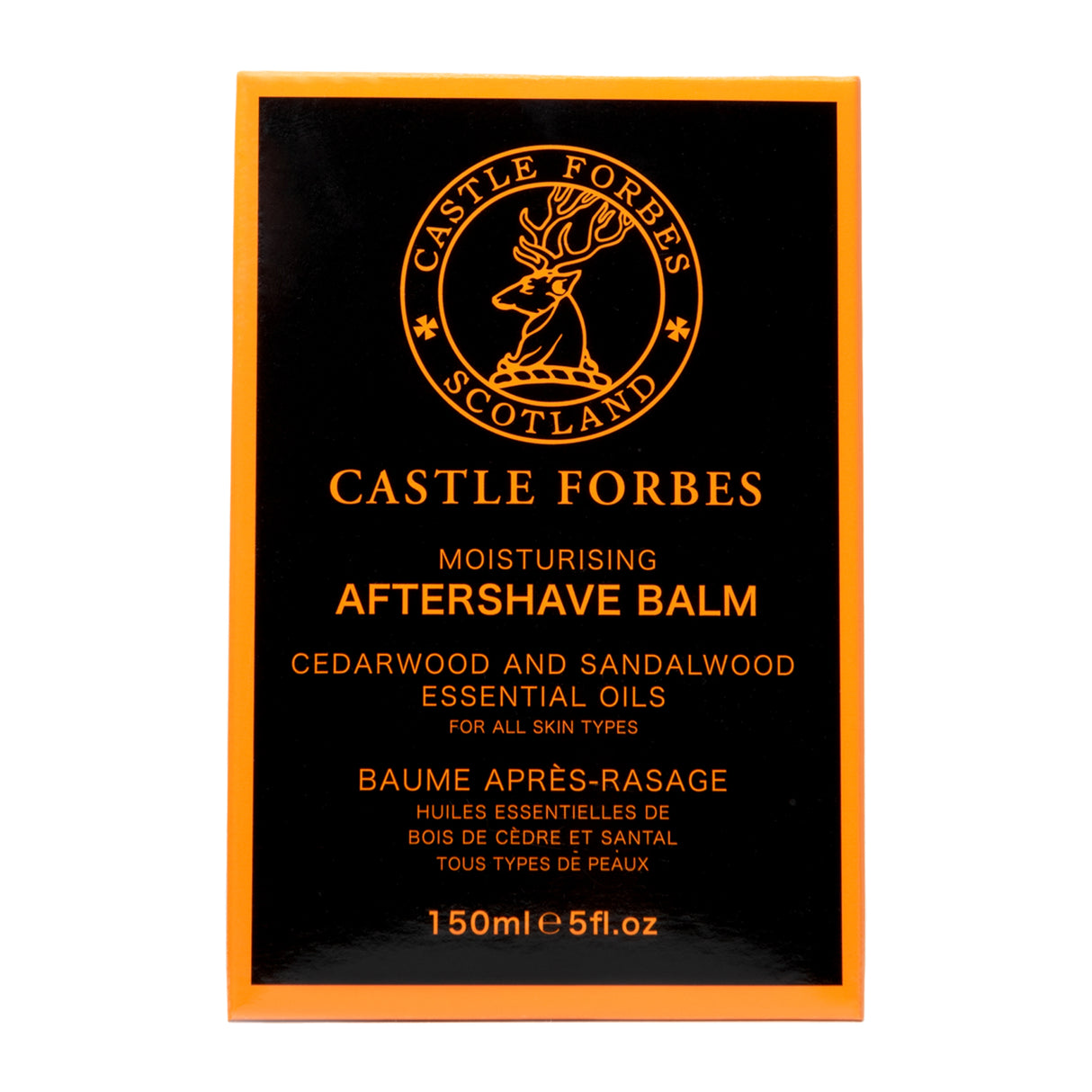 Castle Forbes Cedarwood and Sandalwood Aftershave Balm, 150ml Aftershave