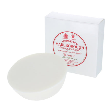 D. R. Harris Marlborough Shaving Soap Refill, 100g Shaving Cream