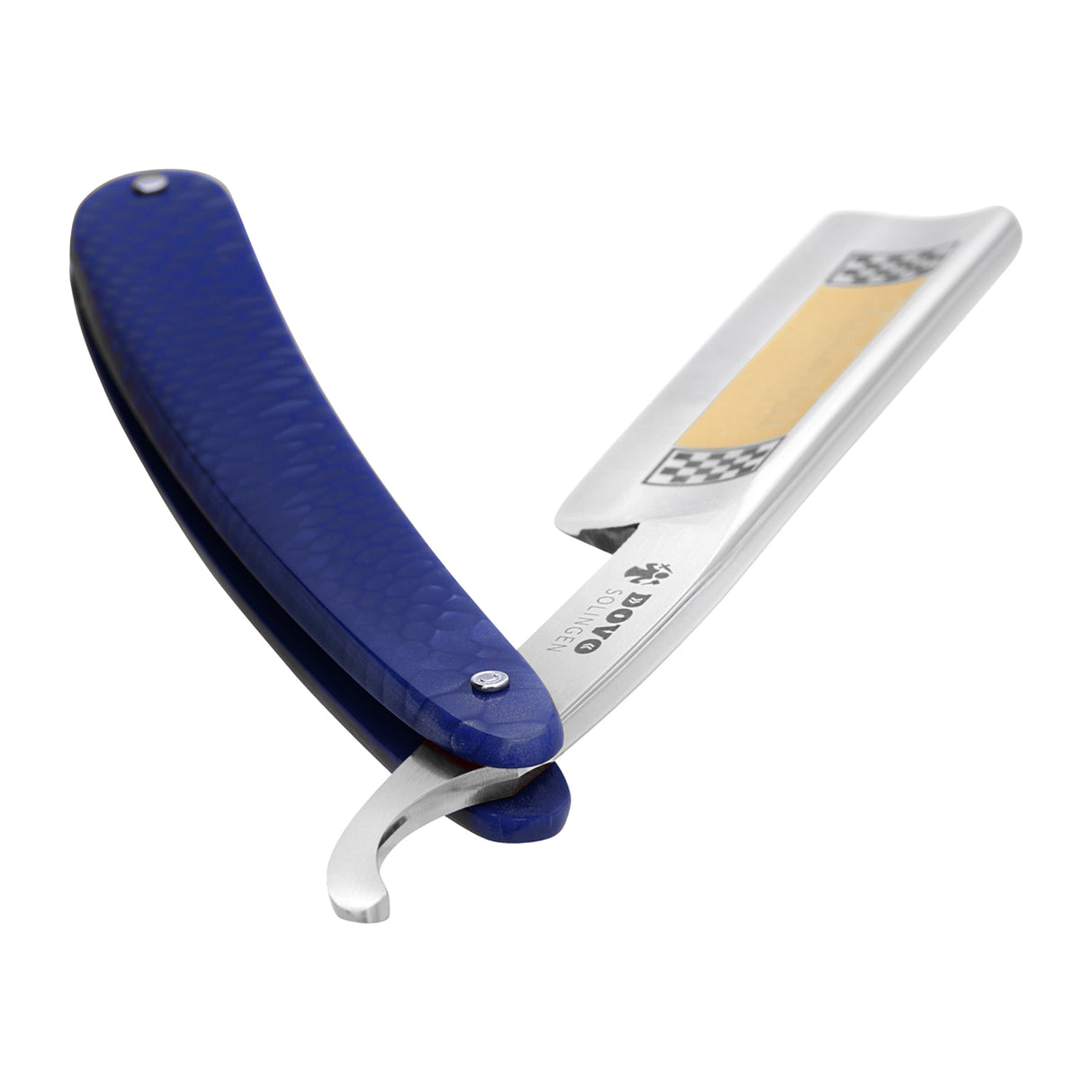 DOVO Solingen Facharbeit Straight Razor: Blue 6/8" Stainless Razors & Razor Blades
