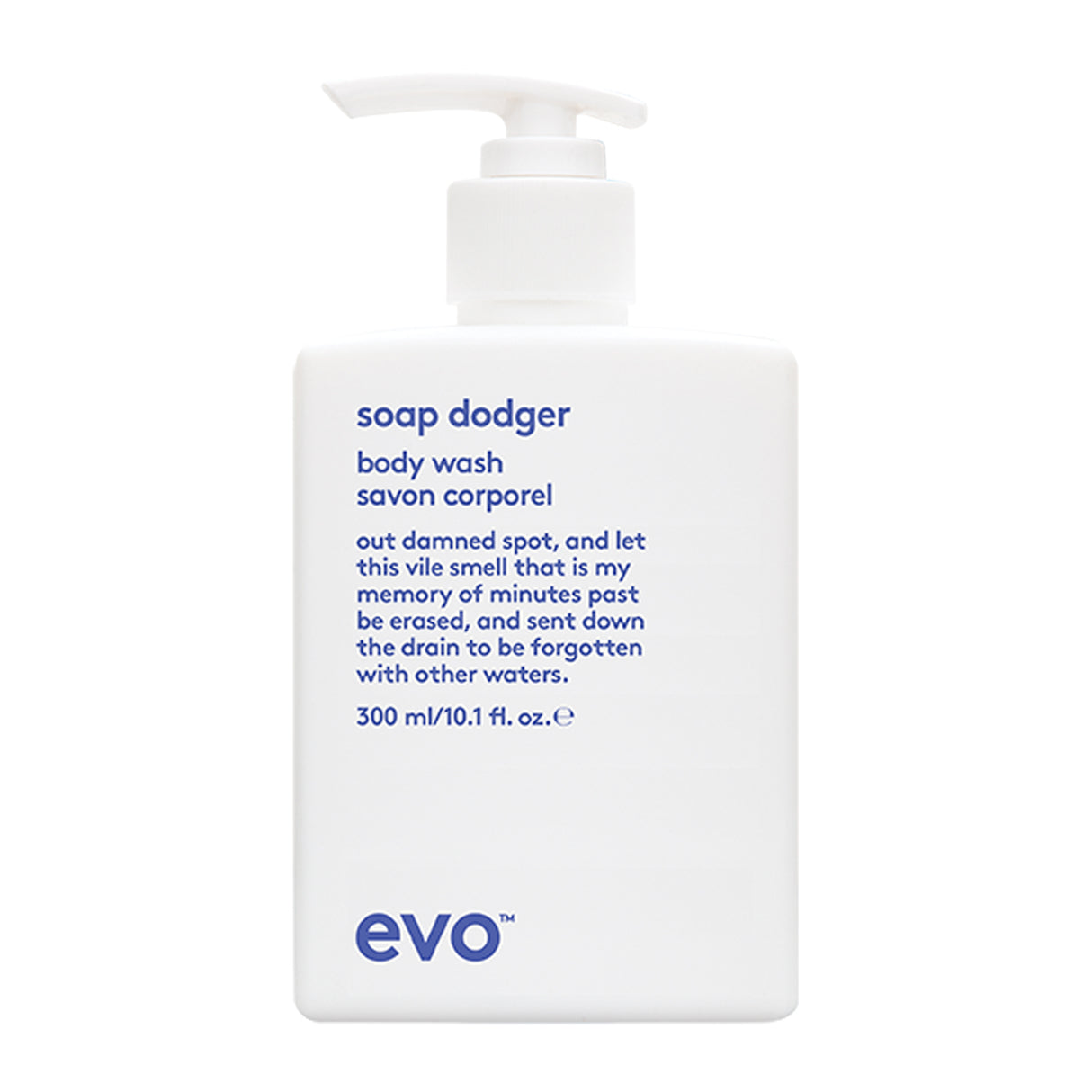 evo Soap Dodger Body Wash, 300ml Body Wash
