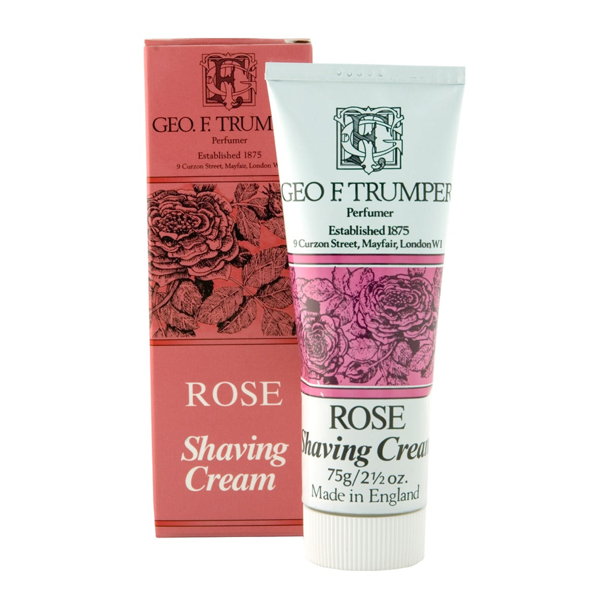 Geo. F. Trumper Rose Shaving Cream Tube, 75g Shaving Cream