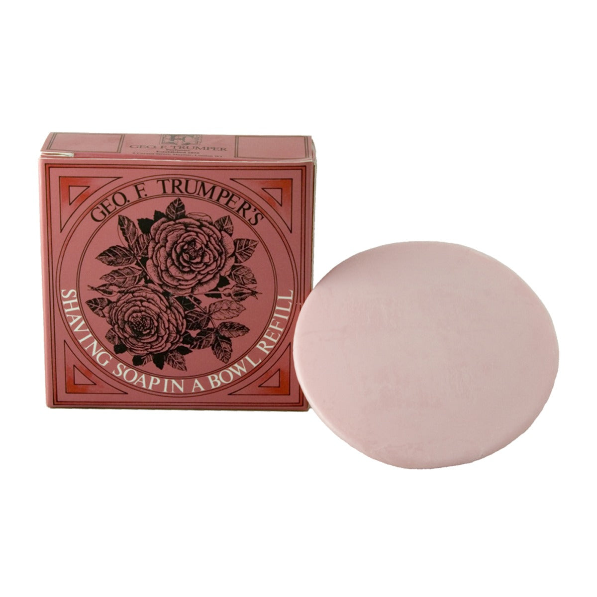 Geo. F. Trumper Rose Shaving Soap Refill, 80g Shaving Cream