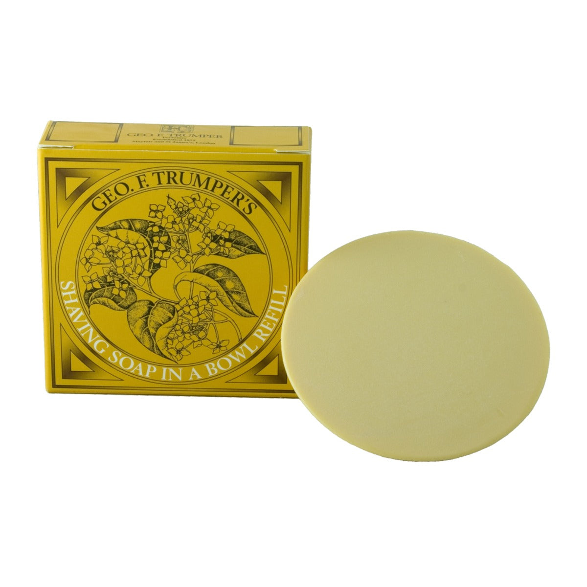 Geo. F. Trumper Sandalwood Shaving Soap Refill, 80g Shaving Cream