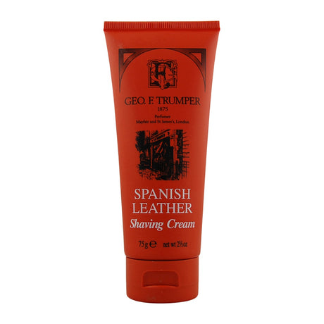 Geo. F. Trumper Spanish Leather Shaving Cream Tube, 75g Shaving Cream