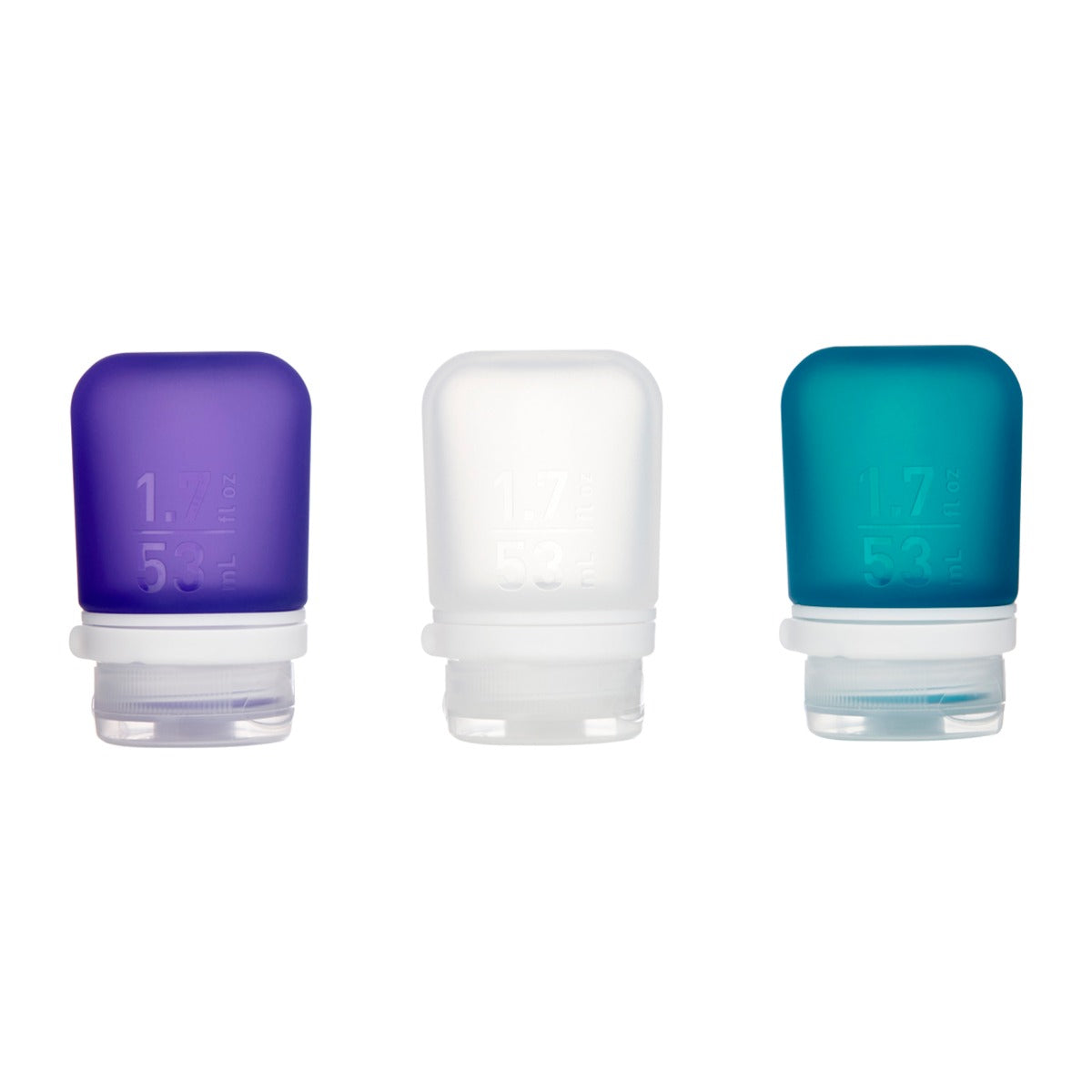 humangear GoToob+ Travel Tube: 3-Pack Small 53ml Travel Bottles & Containers