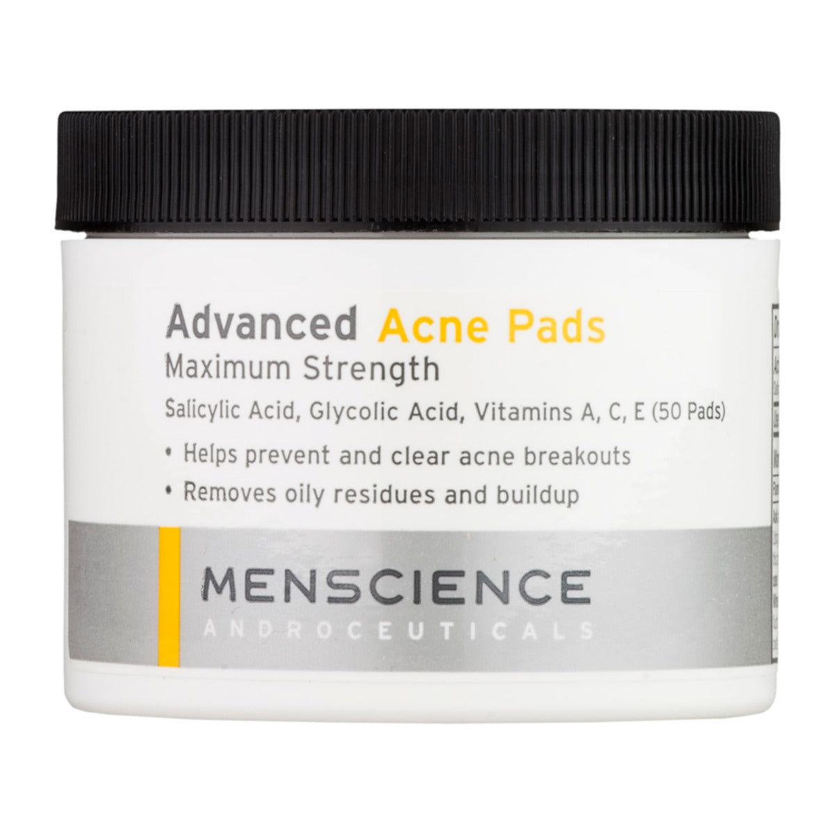 MenScience Advanced Acne Pads (50) Acne Treatments & Kits