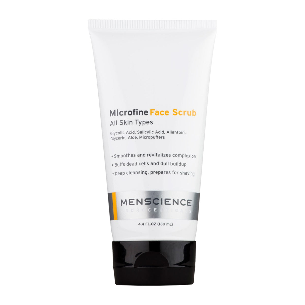 MenScience Microfine Face Scrub, 130ml Facial Cleansers