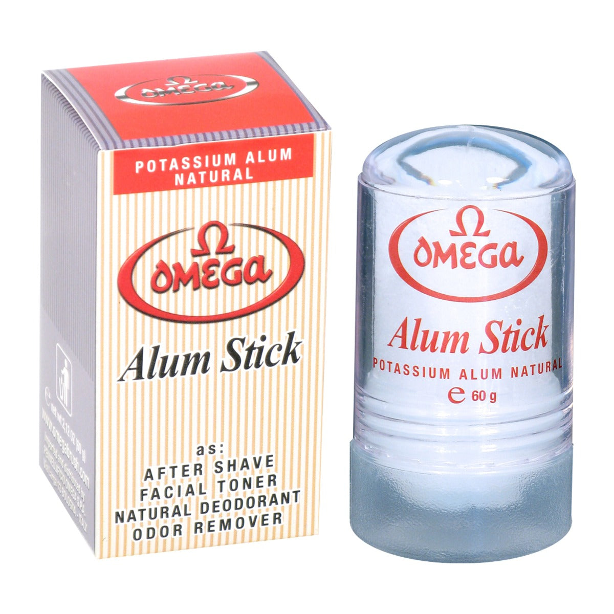 Omega Alum Stick, 60g Aftershave