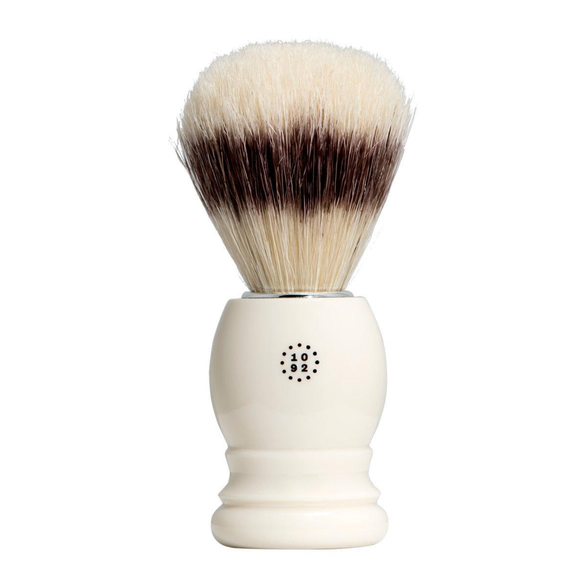 One Thousand & Ninety Two Pure Bristle Shave Brush: Ivory Shaving Brushes