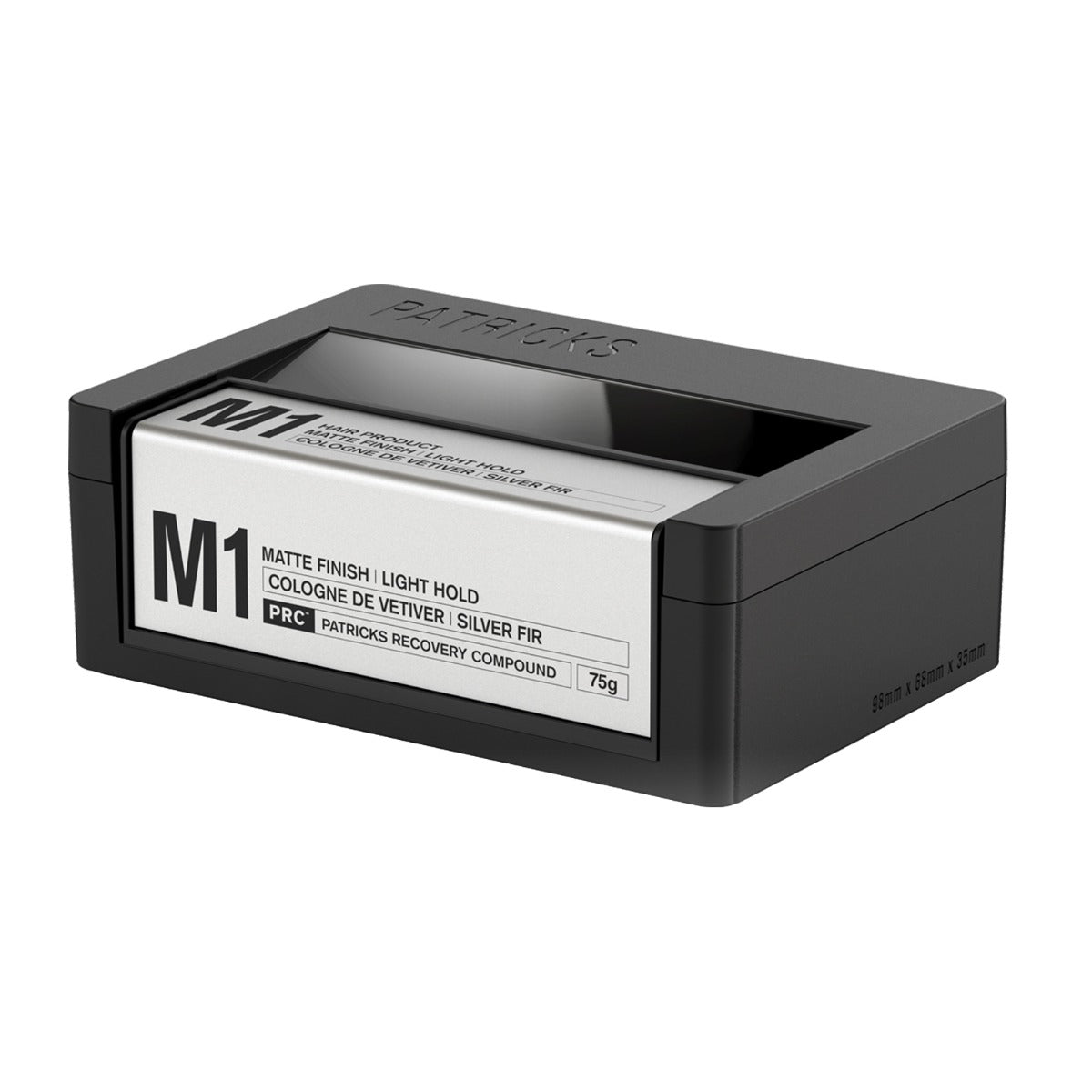 Patricks M1 Matte Light Hold Pomade, 75g Hair Styling Products