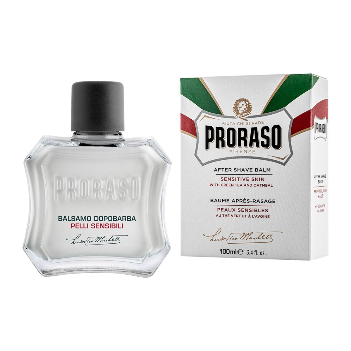 Proraso After Shave Balm: Sensitive Skin, 100ml Aftershave