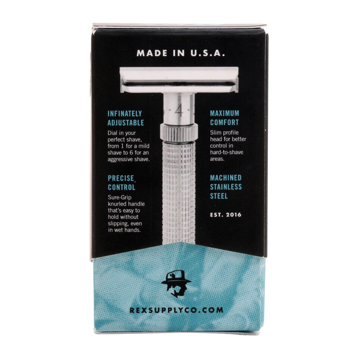 REX Ambassador Adjustable Safety Razor Razors & Razor Blades