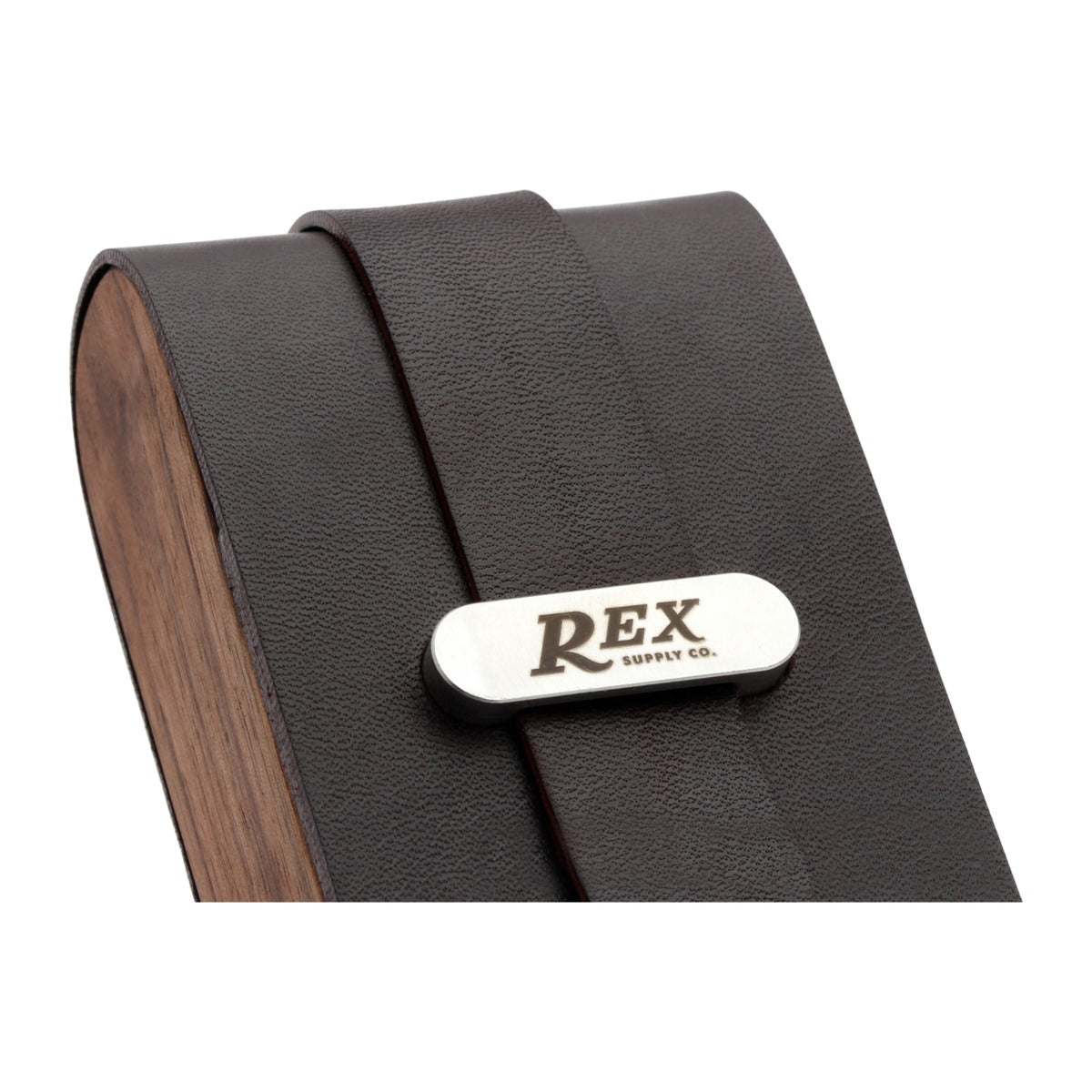 REX Black Walnut Travel Case Shaving & Grooming