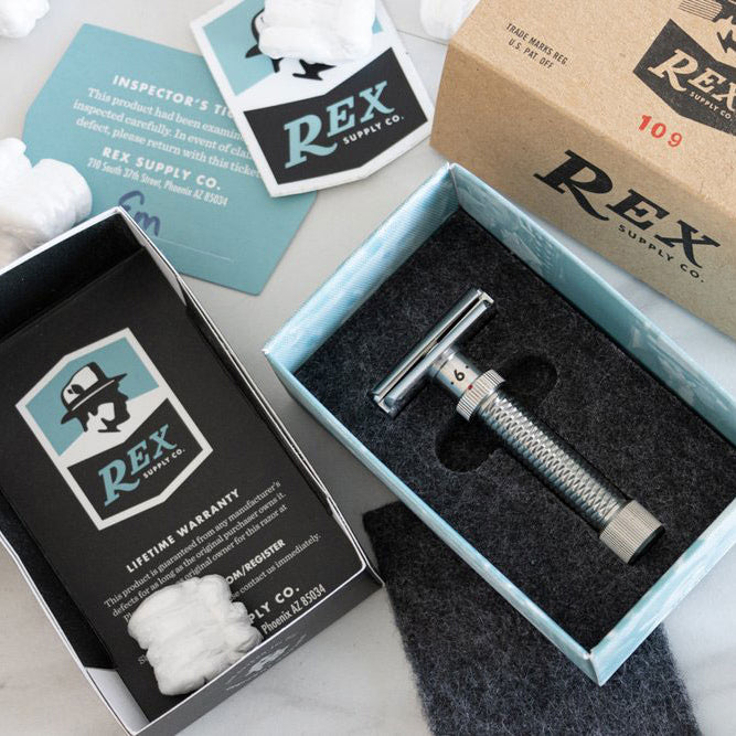 REX Konsul Slant Adjustable Safety Razor Razors & Razor Blades
