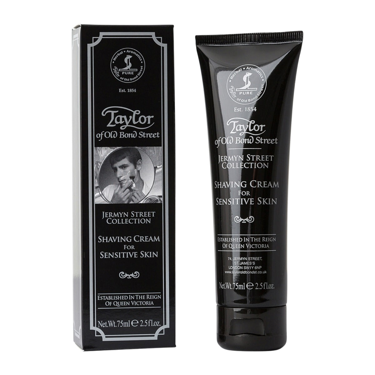 Taylor of Old Bond Street Jermyn Street Shaving Cream for Sensitive Skin Shaving Cream