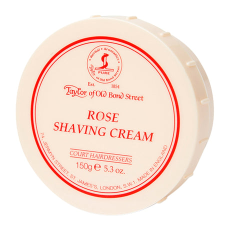 Taylor of Old Bond Street Rose Shaving Cream Bowl, 150g Shaving Cream