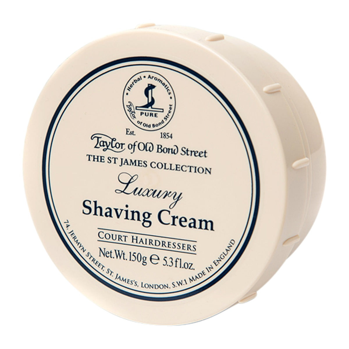 Taylor of Old Bond Street St James Luxury Shaving Cream 150g Bowl Shaving Cream