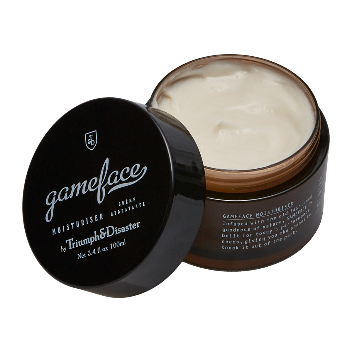 Triumph & Disaster Gameface Moisturiser Jar, 100ml Lotion & Moisturizer
