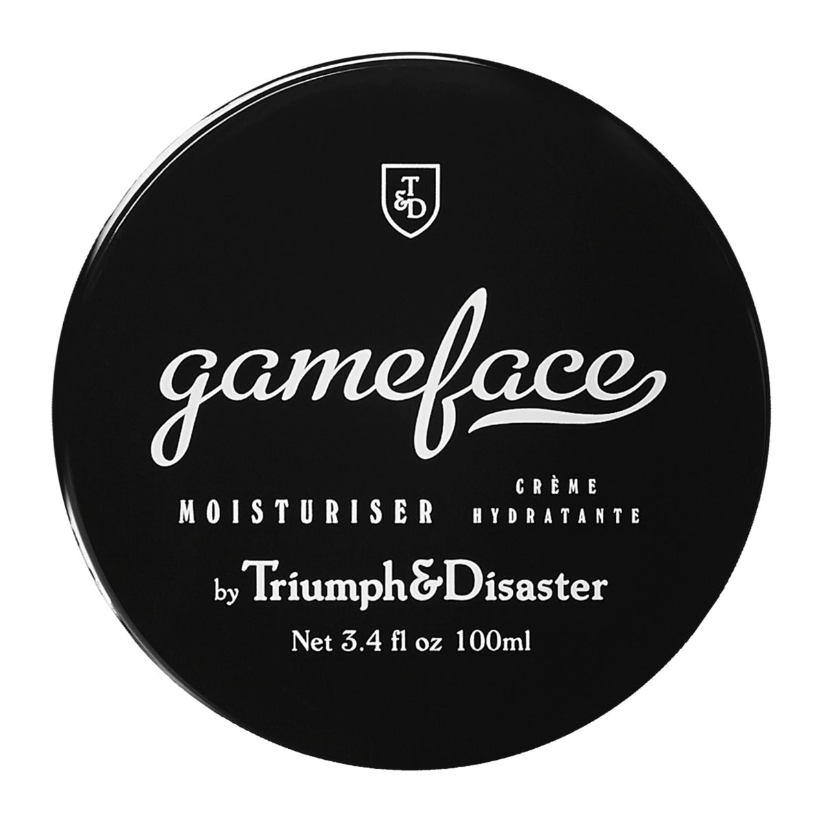 Triumph & Disaster Gameface Moisturiser Jar, 100ml Lotion & Moisturizer