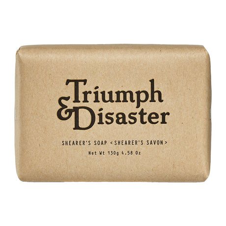 Triumph & Disaster Shearer's Soap, 130g Bar Soap